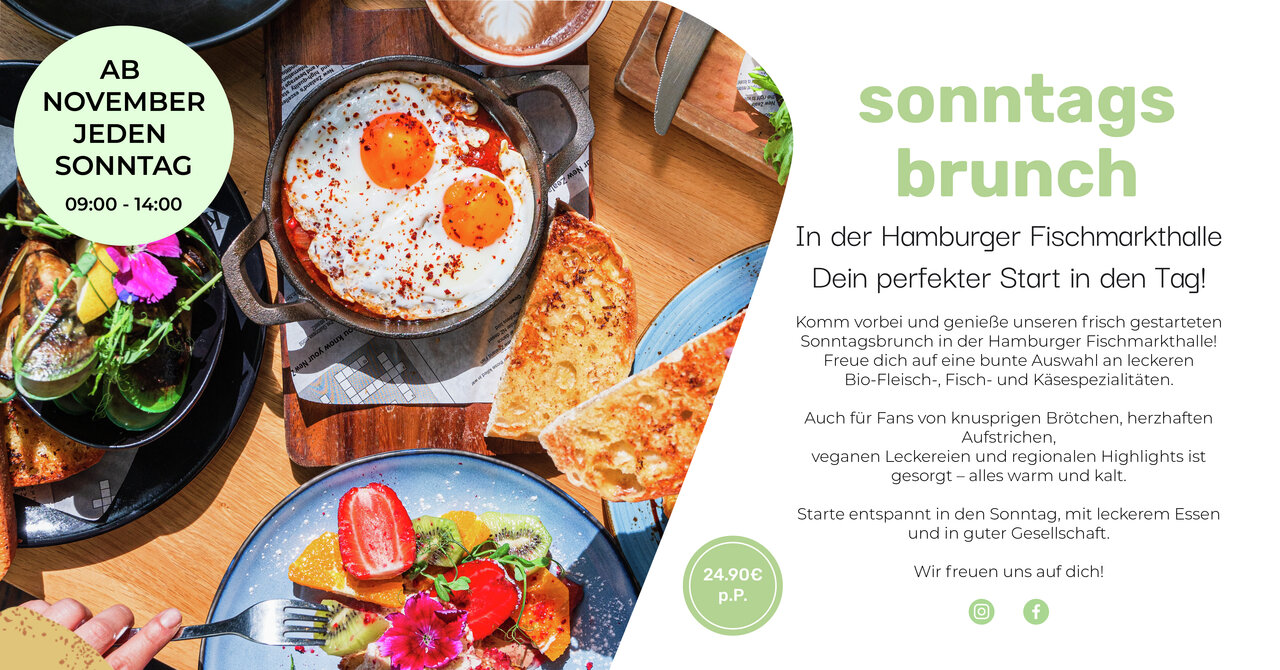 Brunch Open Kitchen Hamburg Sonntag Frühstück Hafen Starte den Tag